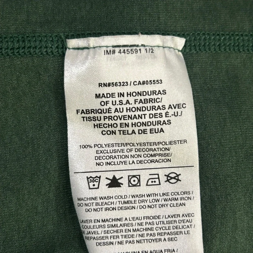 Green Bay Packers T‎ Shirt Mens M Green Nike NFL Dri-FIT Team Apparel Tee NEW